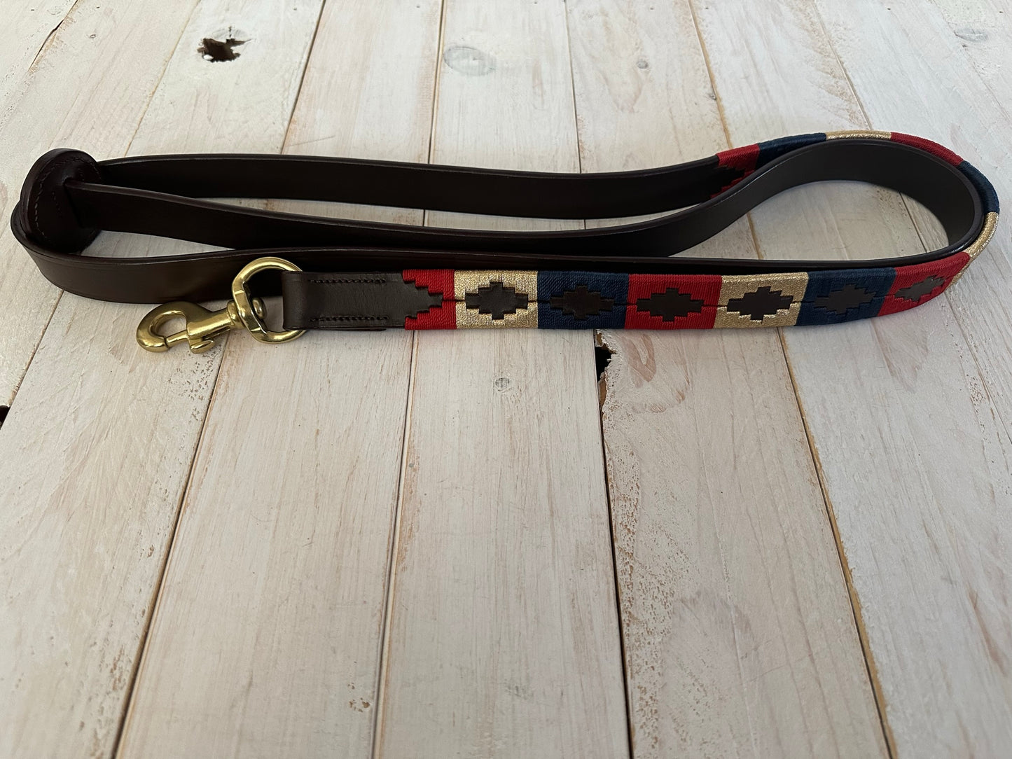 The Polo Lead with Leather Stopper