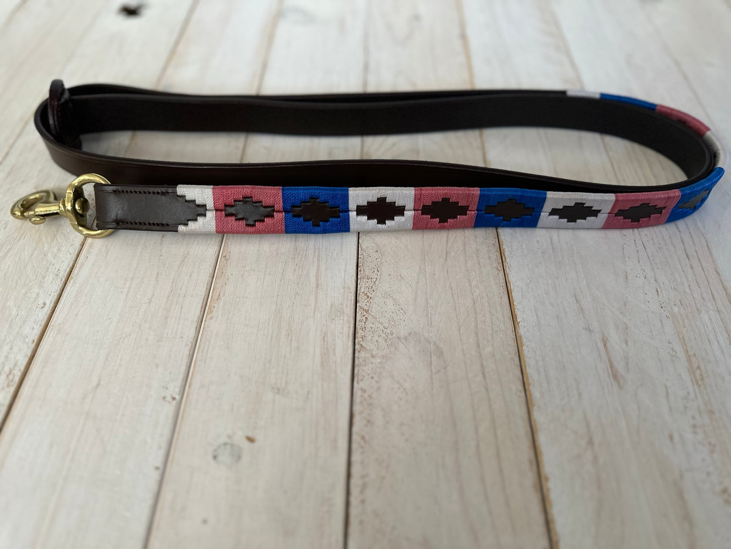 The Polo Lead with Leather Stopper