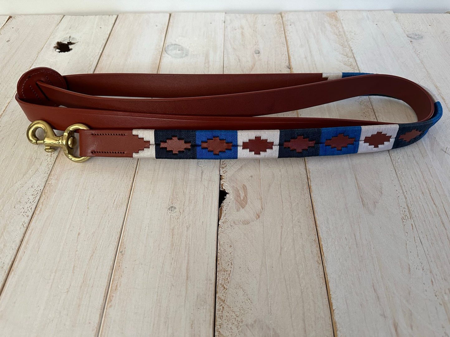 The Polo Lead with Leather Stopper