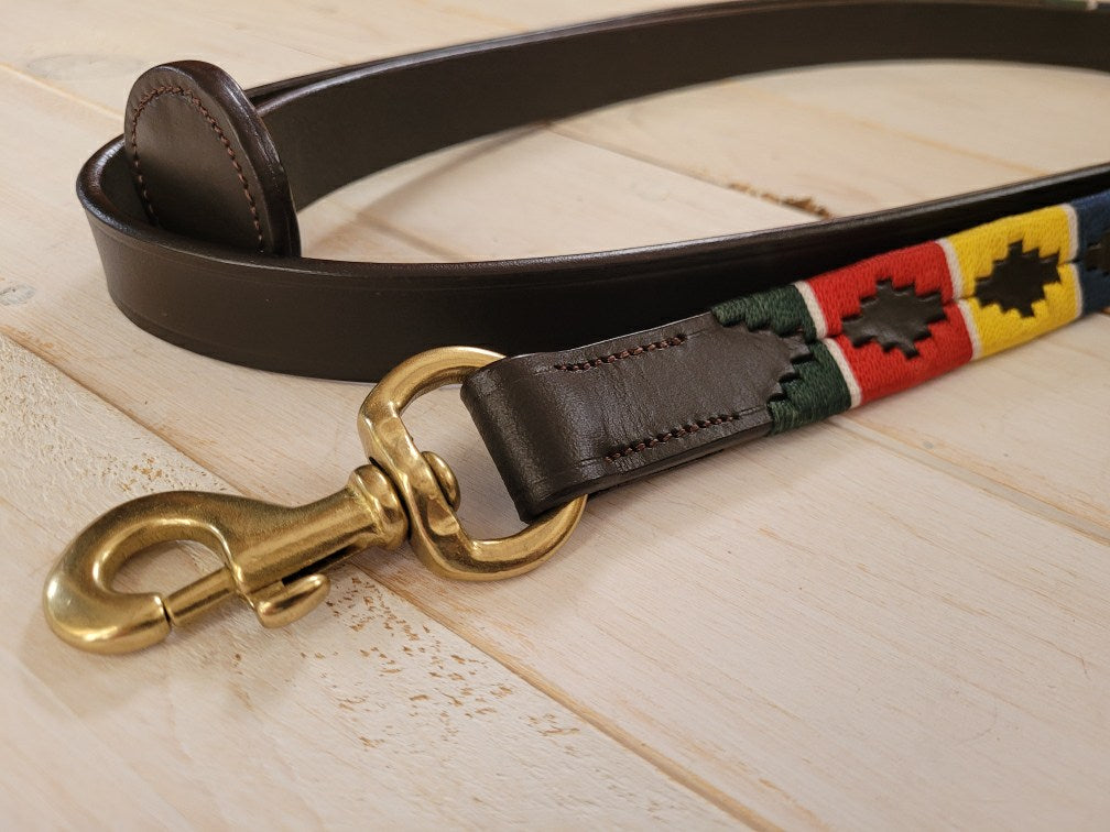 The Hudson Lead with Leather Stopper