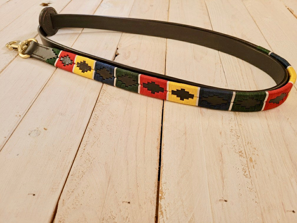 The Hudson Lead with Leather Stopper