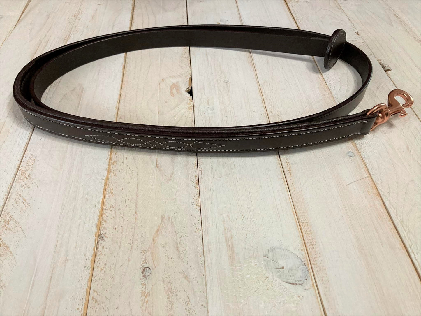 Pup & Pony Co. Belmont Lead with Leather Stopper