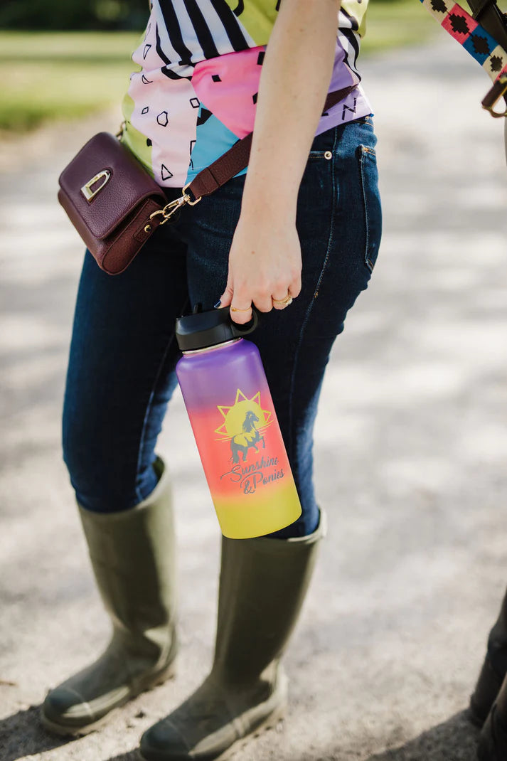 Spiced Equestrian Sunshine & Ponies Water Bottle