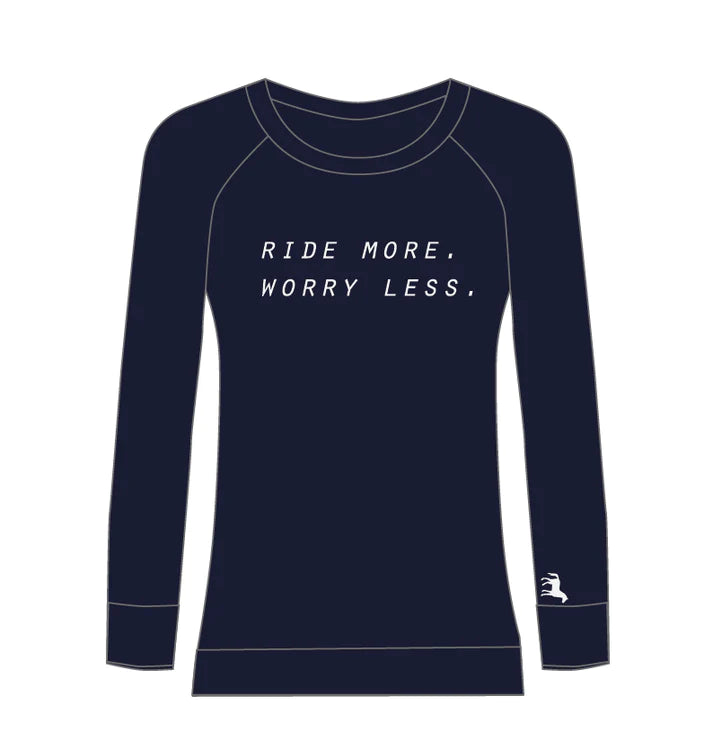 Spiced Equestrian Ride More Active Sweatshirt in Midnight