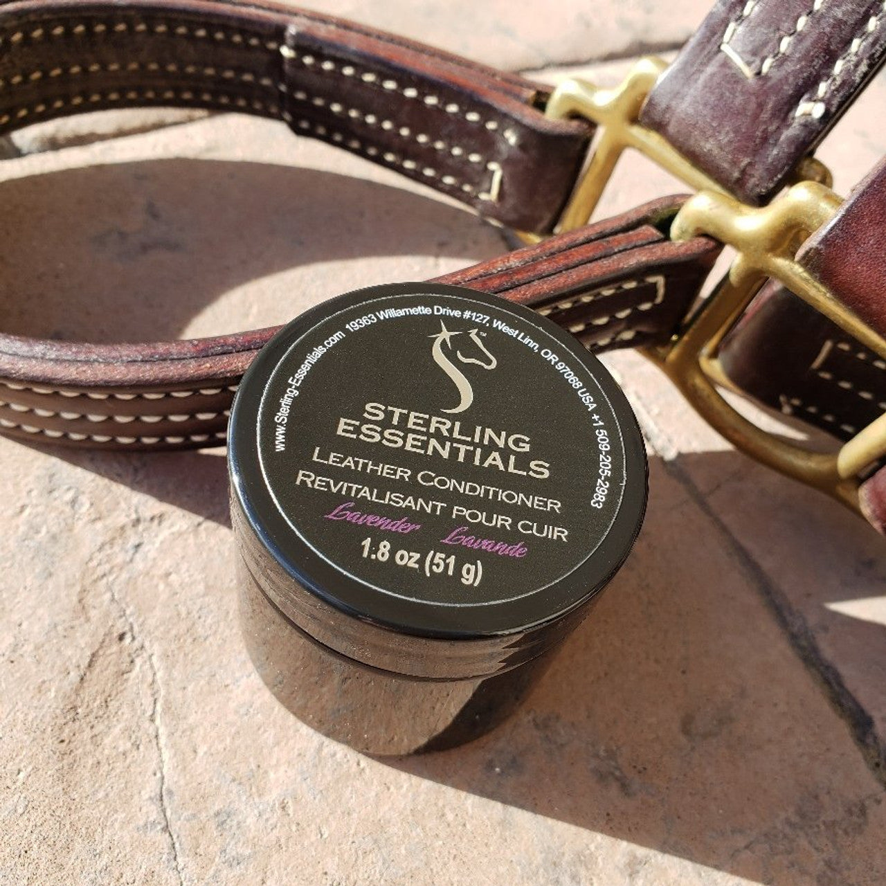 Sterling Essentials Mini Leather Conditioner- Lavender