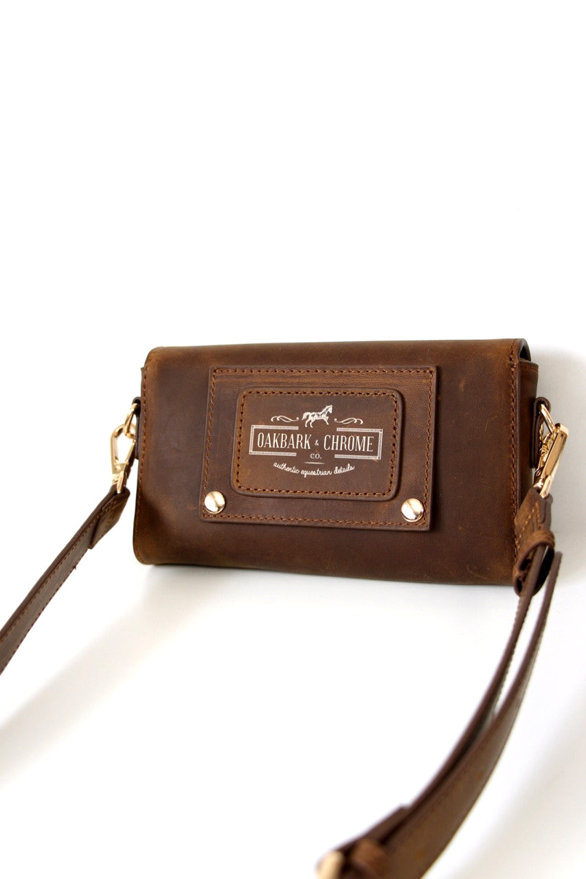 Oakbark & Chrome Rider Belt Bag in Brindle