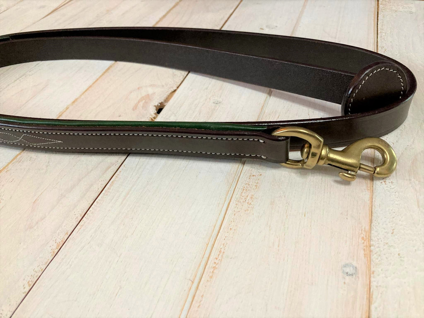 Pup & Pony Co. Belmont Lead with Leather Stopper